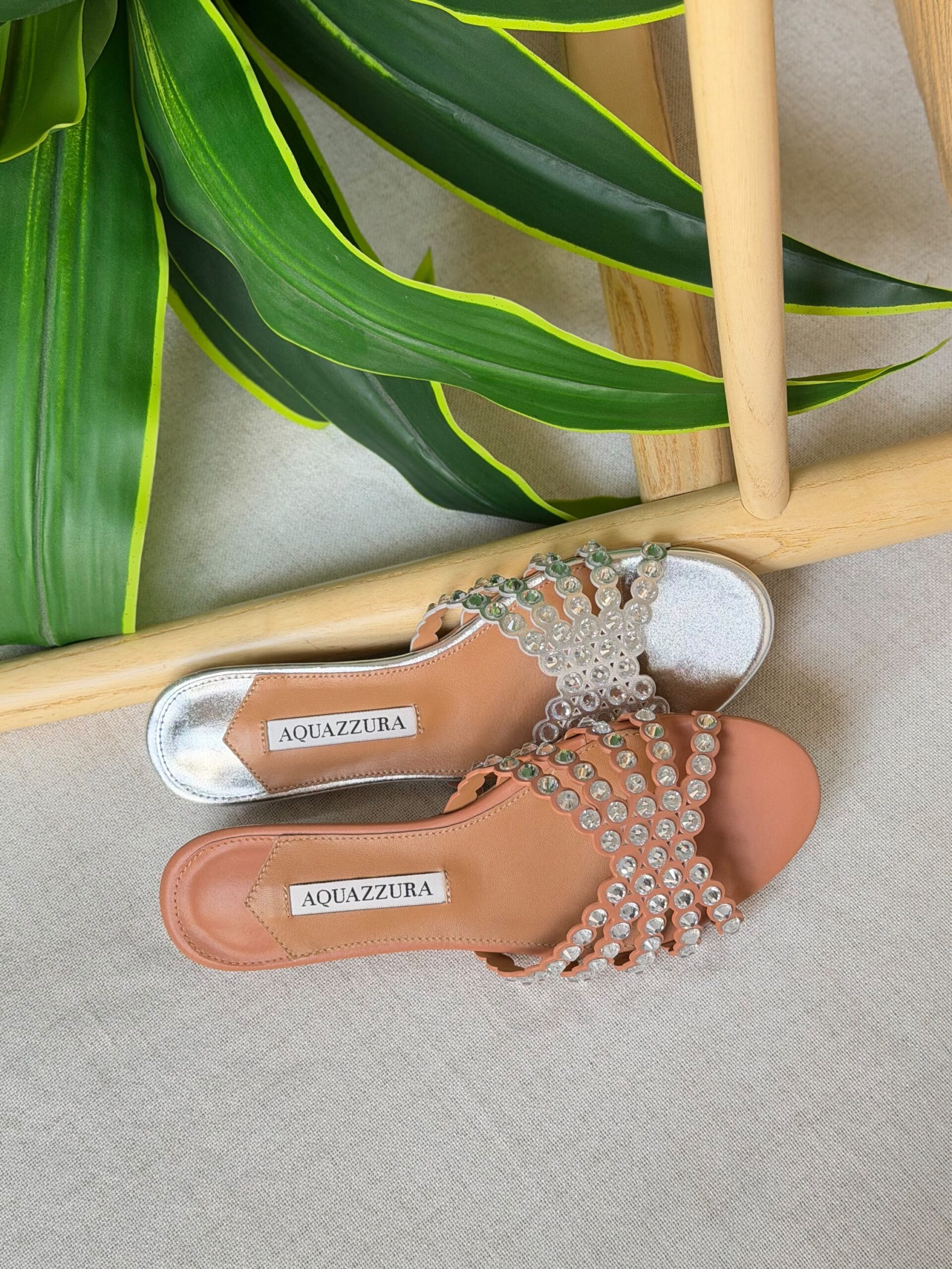 Aquazzura Tequila Flat Sandals - Image 4