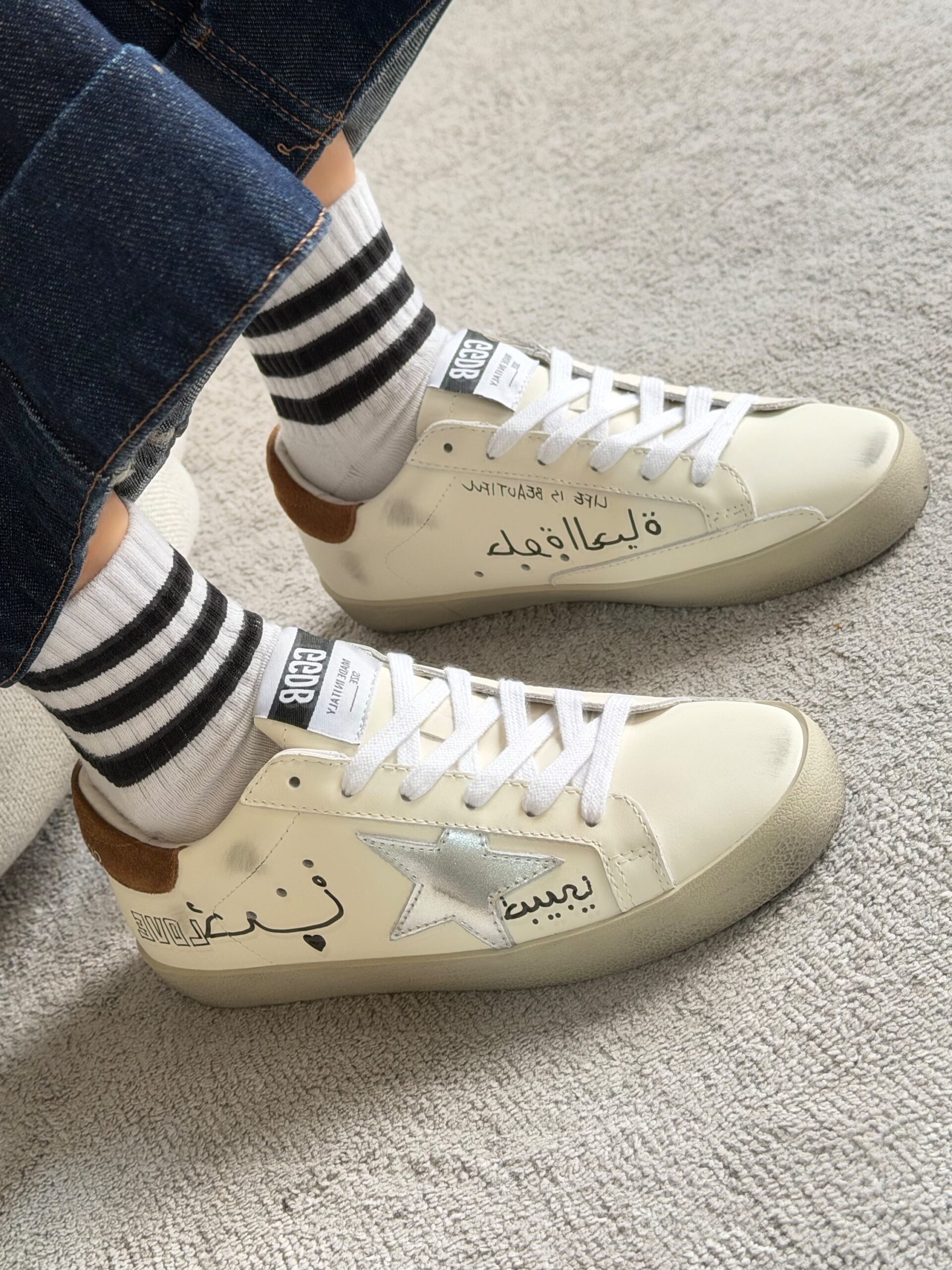 Golden Goose Super-Star sneakers For Ladies - Image 3