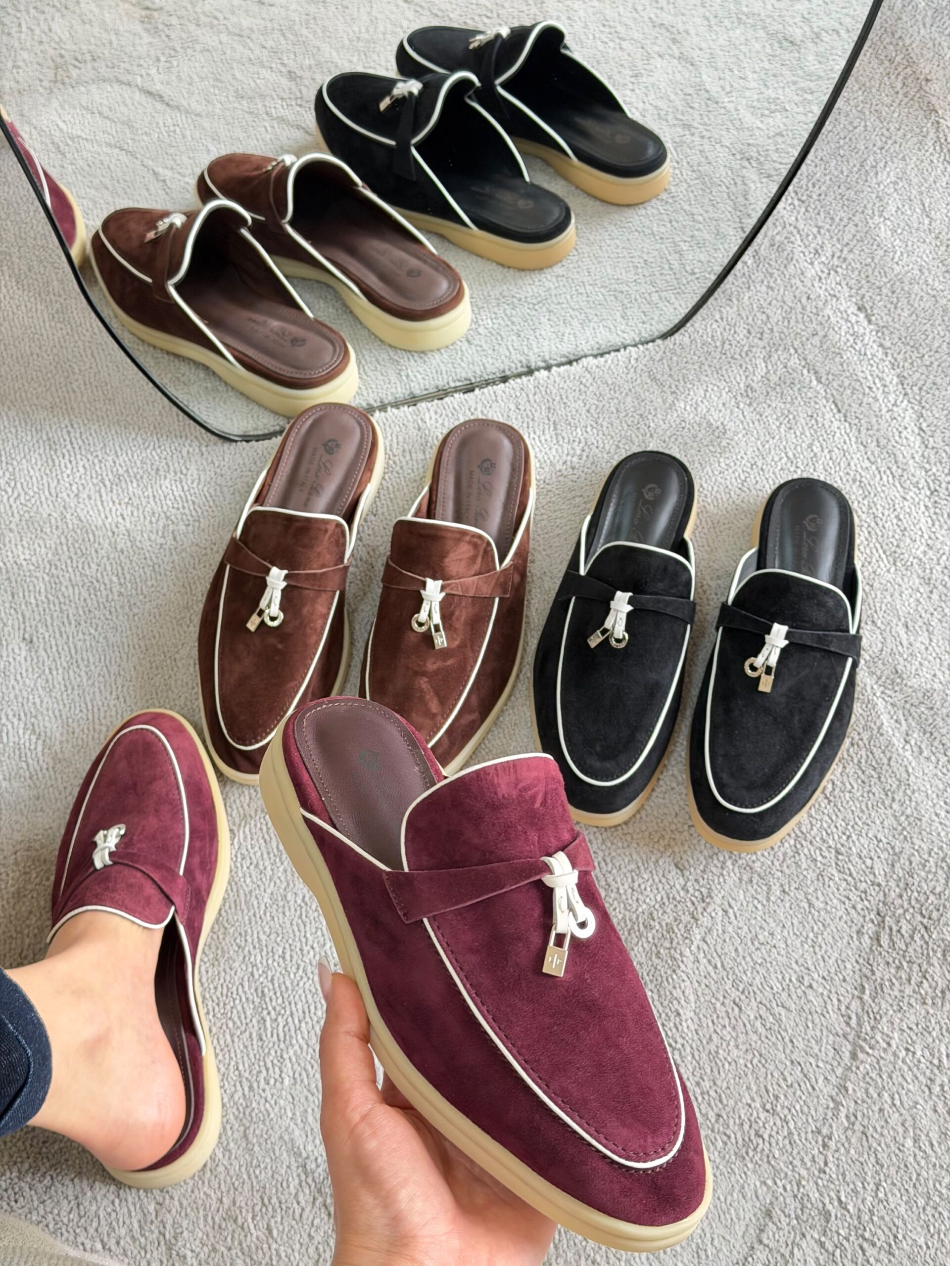 Loro Piana Summer Charms Walk Mules