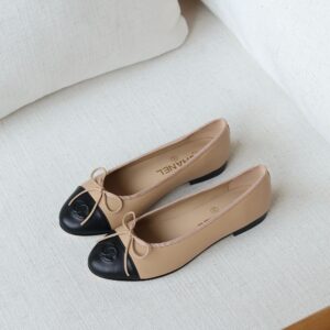 chanel Classic Leather Ballet Flats