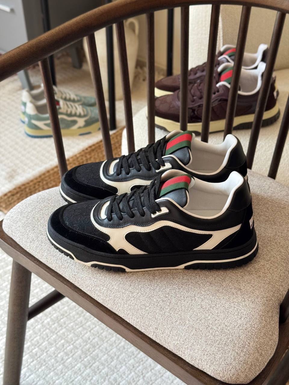 Gucci Re-Web Sneakers - Image 2
