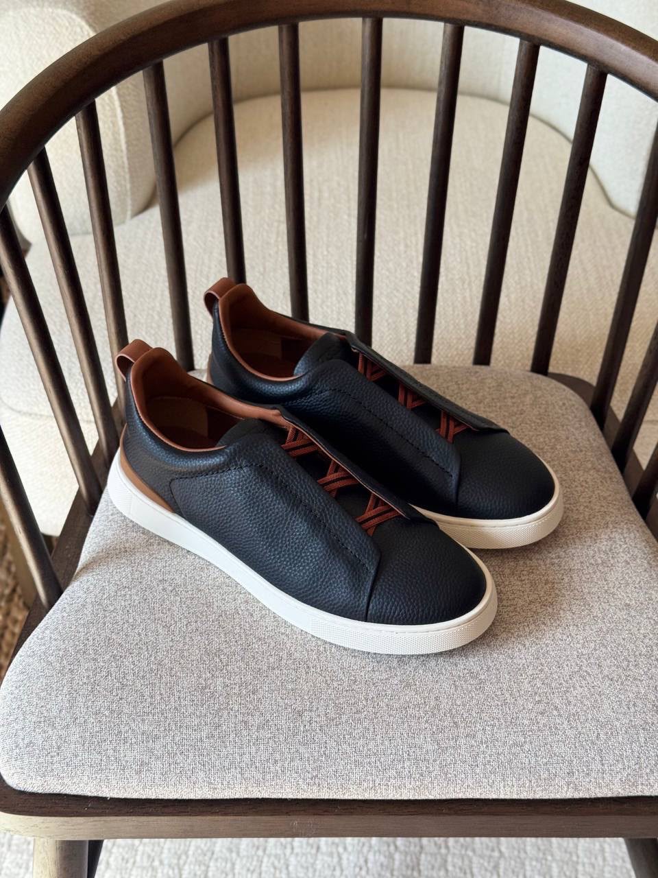 Zegna Triple Stitch™ SECONDSKIN Sneakers - Image 11